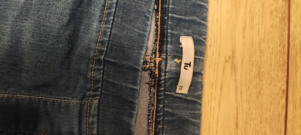 Spodnie damskie jeansy 50/52