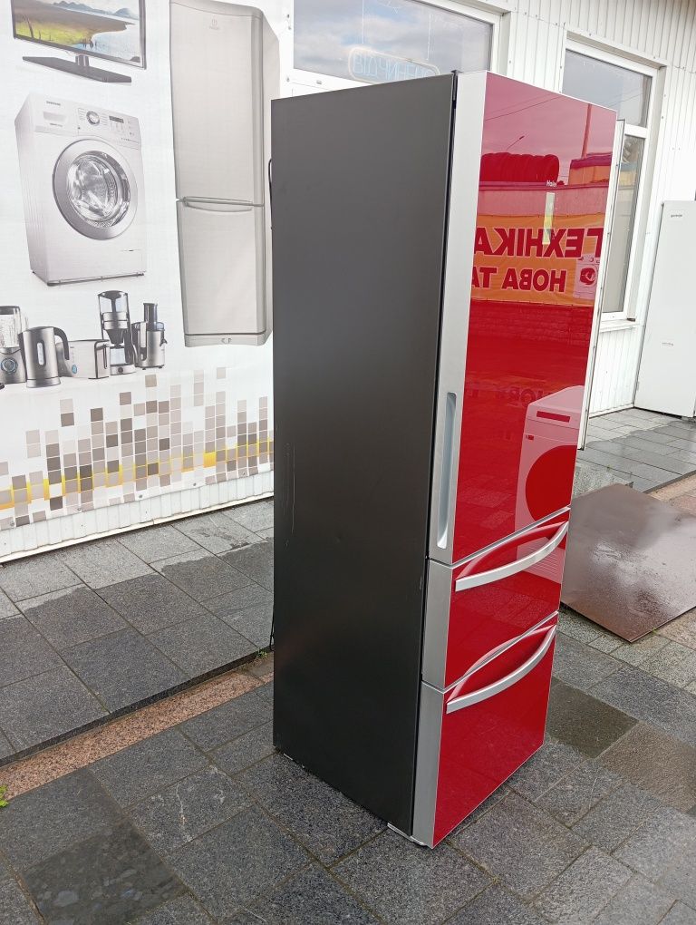 Холодильник Haier No-Frost красный INVERTER A+++ из Германии
