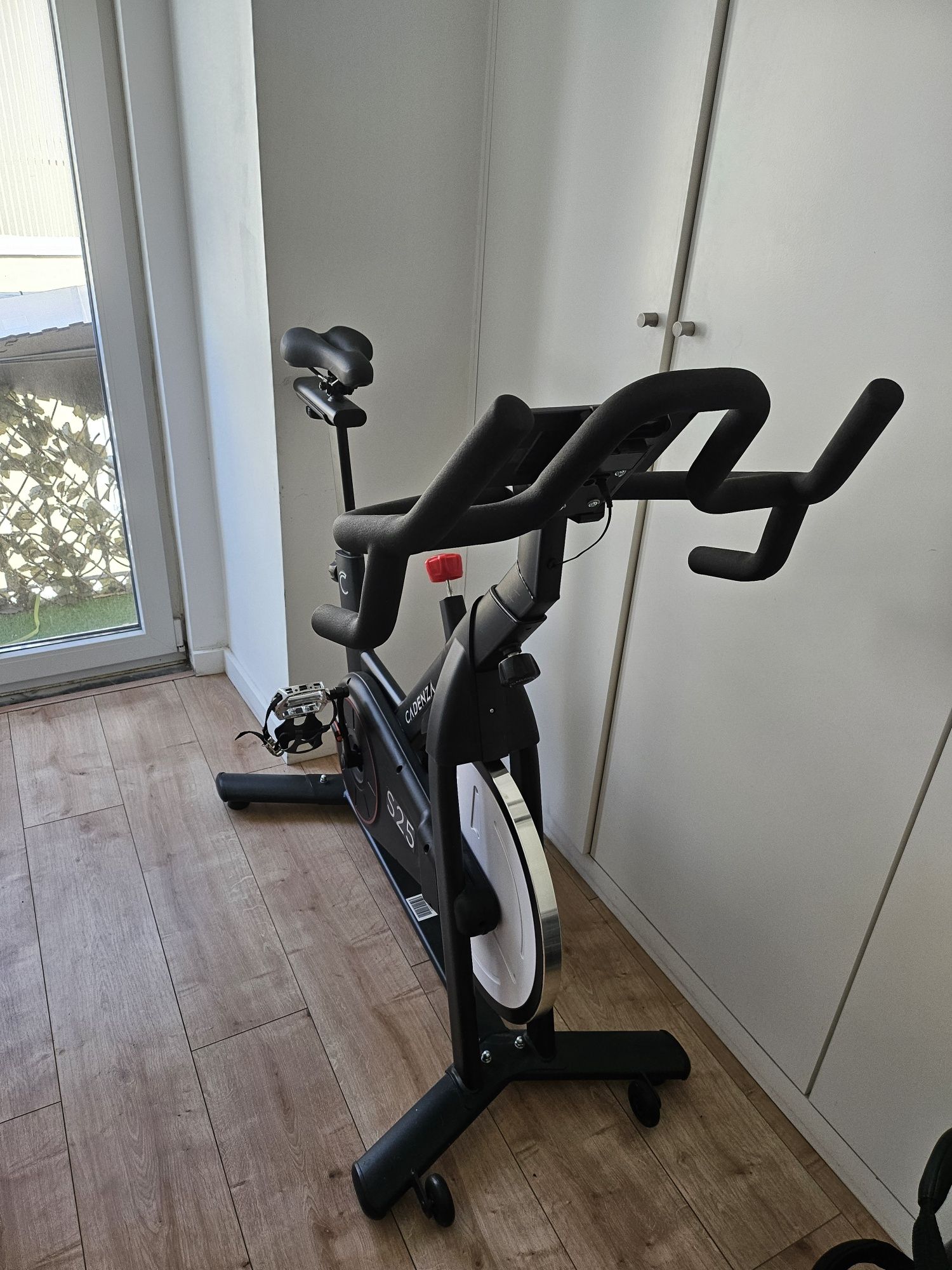 Bicicleta spinning cadenza S25, garantia