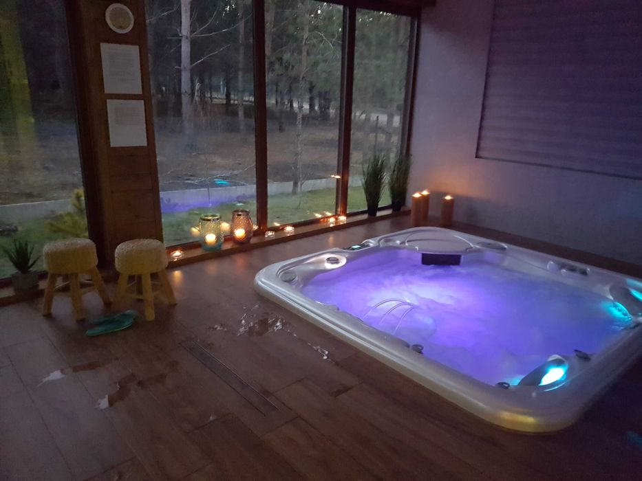 luksusowe domki do wynajęcia, jacuzzi, sauna