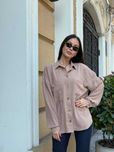 Стильна літня сорочка oversize