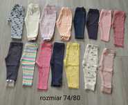Leginsy rozmiar 74/80
