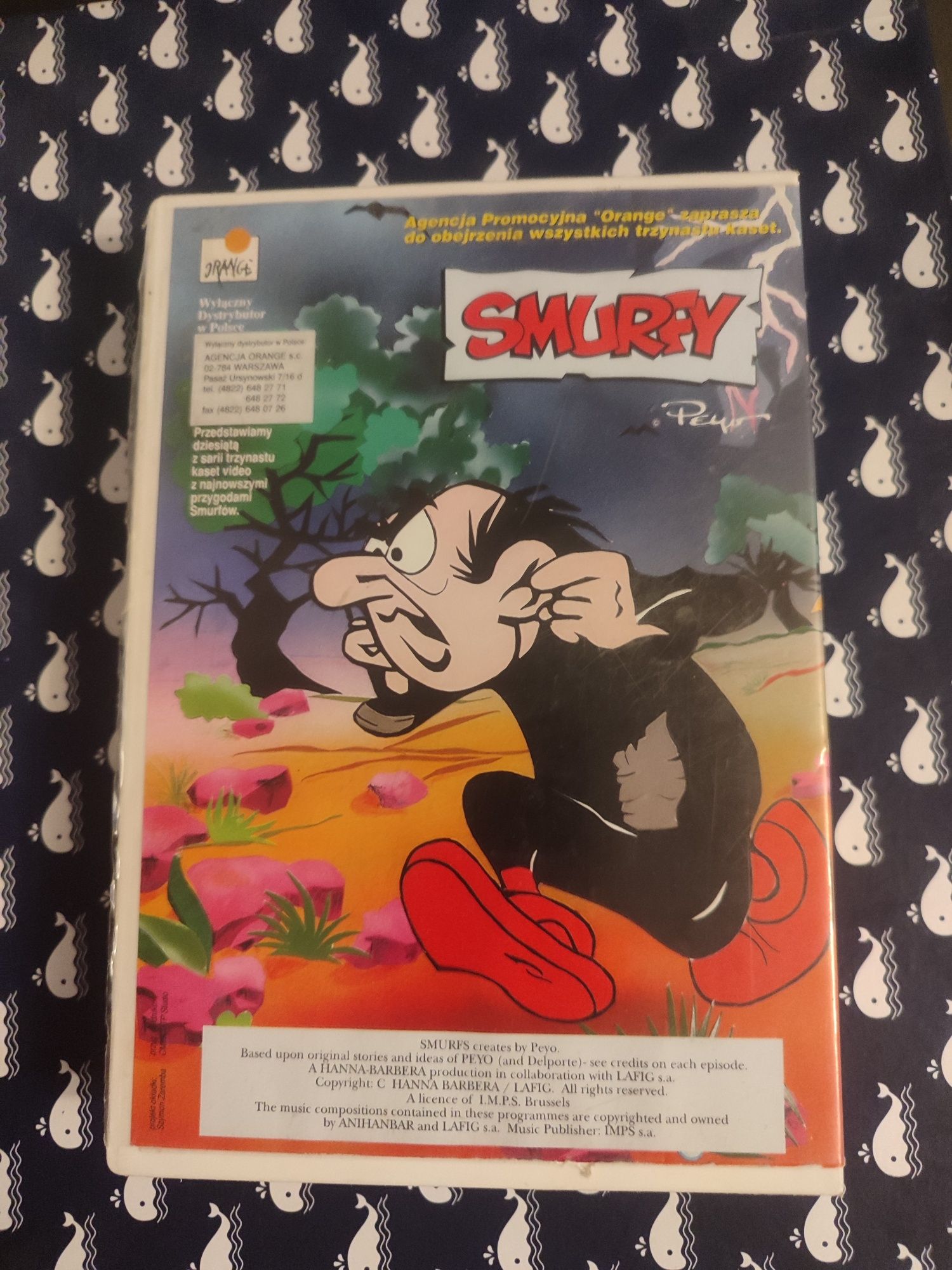 Smurfy Smerfy bajka na VHS