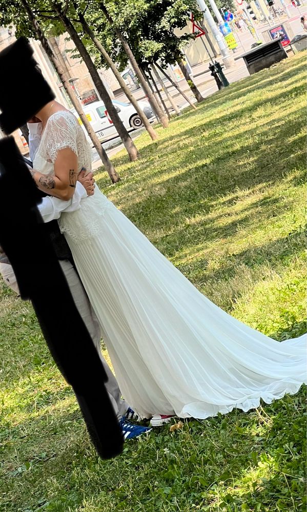 Piękna Sukienka  ślubna suknia asos bridal  38