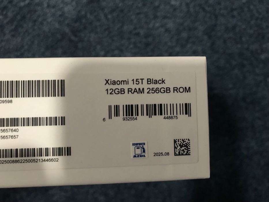 Xiaomi 15T Black Selado