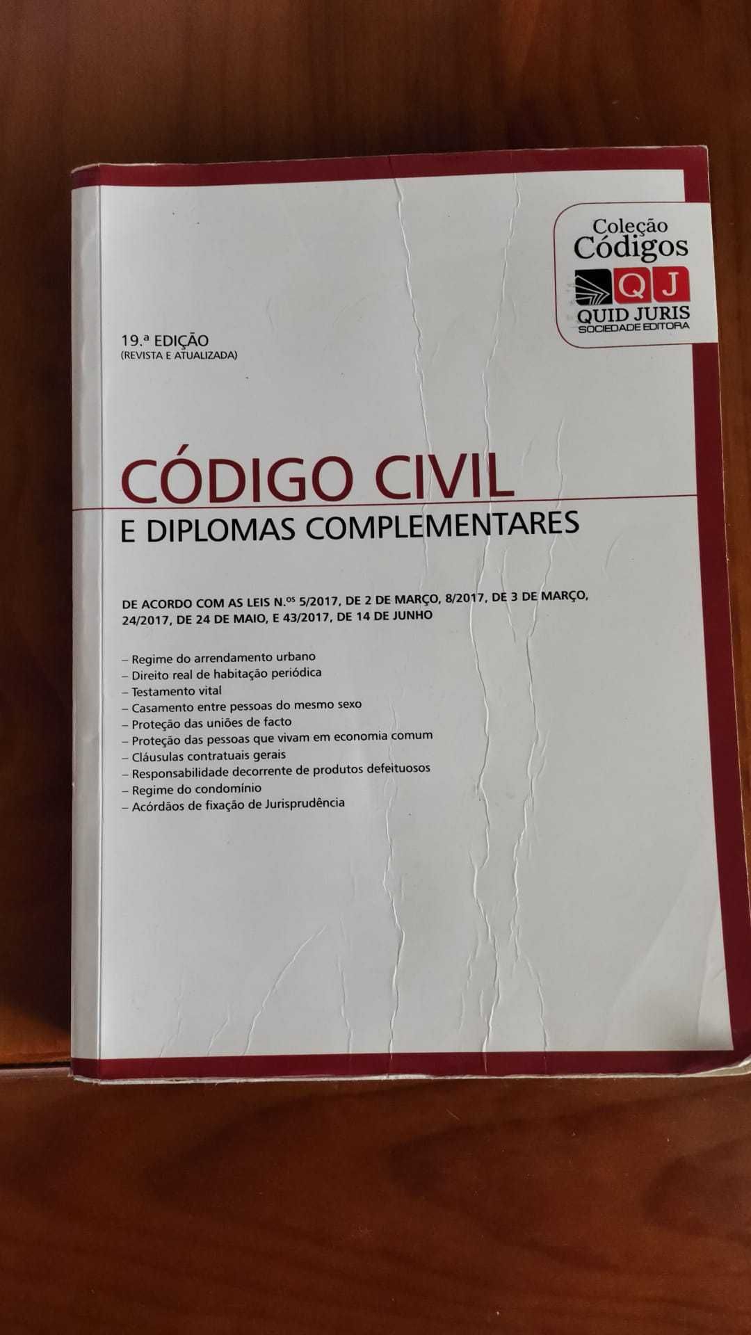 Constituição da República Portuguesa e Código Civil