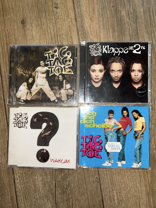 Tic Tac Toe 4 płyty CD oryginalne stan bdb cena za komplet RAP Hip Hop
