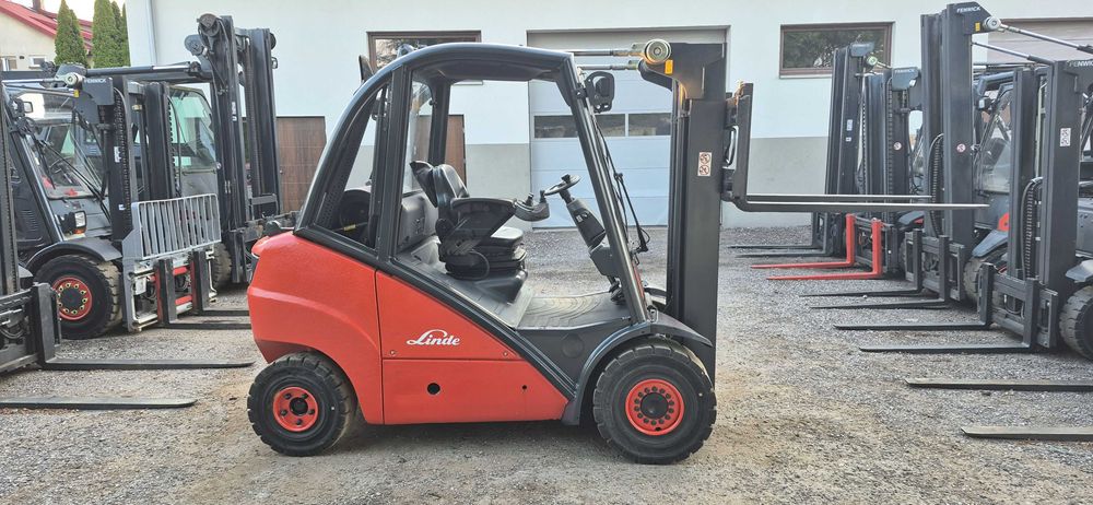Wózek Widłowy Linde H30T - Triplex 4.70m. - Wolny skok - Stan BDB