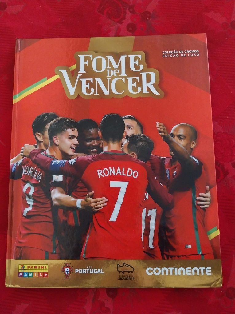 Caderneta completa Fome de vencer