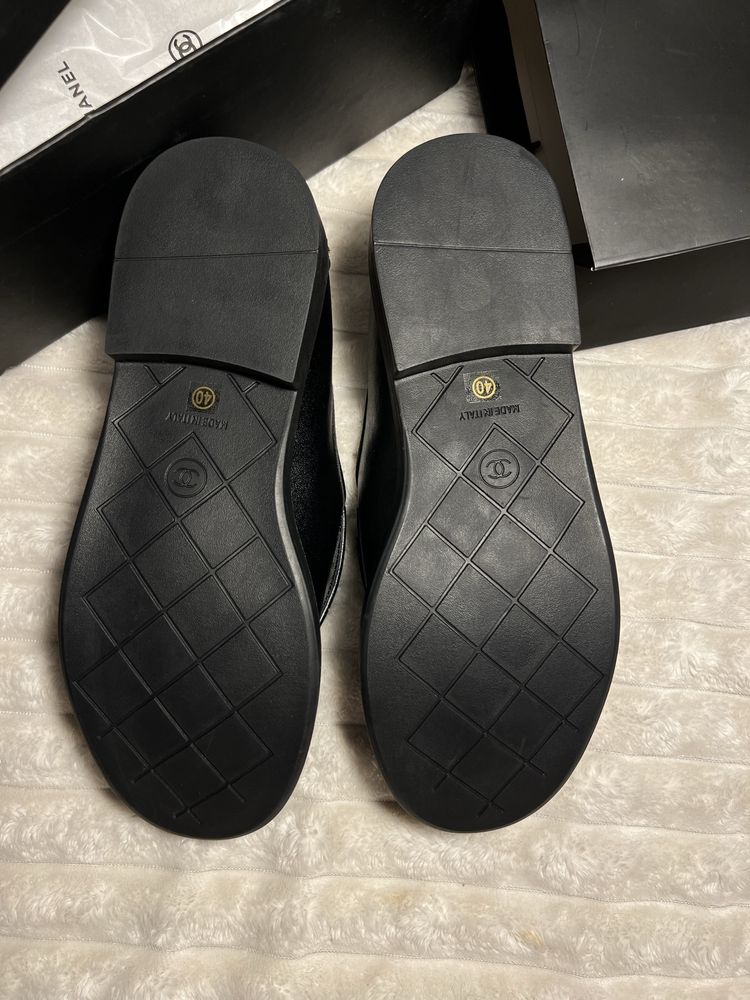 Sapato mocasim chanel