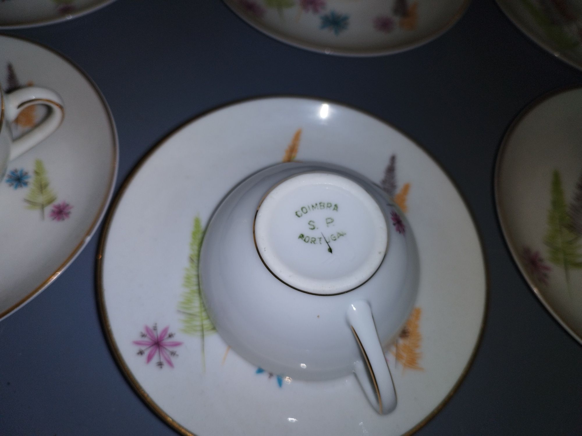 serviço chá sociedade porcelanas Coimbra