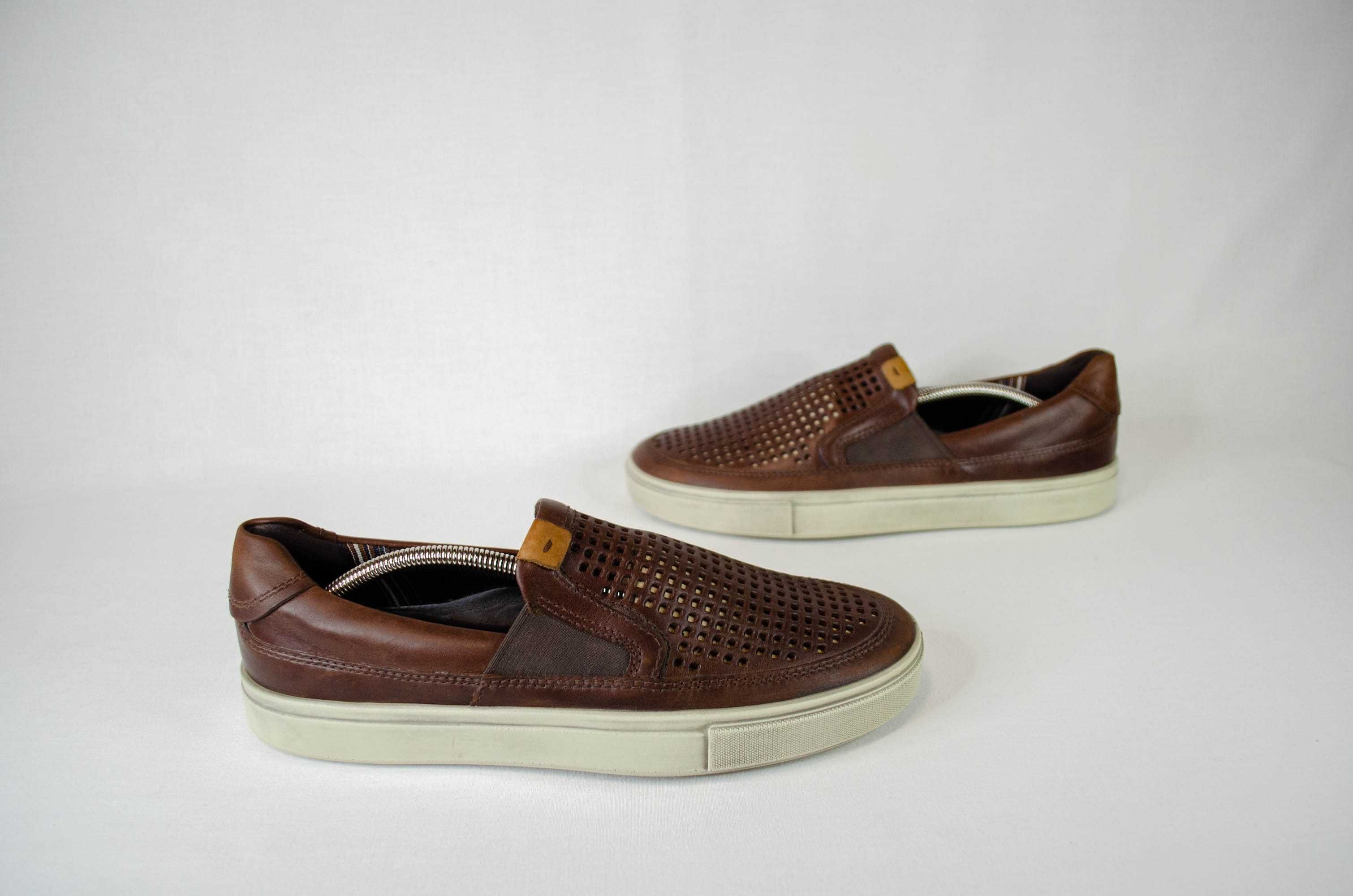 Ecco Collin 2.0 Slip On Слипоны Мокасины Оригинал! р. 42 27,5 см