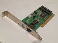 Karta sieciowa LAN WOL PCI small \ LED 3 x Green \ Retro PC \ Wake LAN