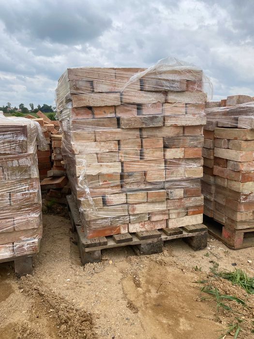 Cegła rozbiórkowa piękna dźwięczna poniemiecka stara cegła