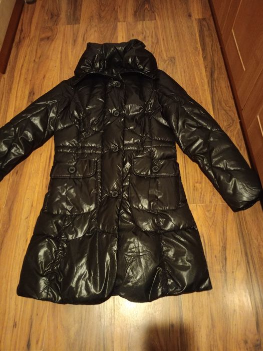 Płaszcz damski czarny