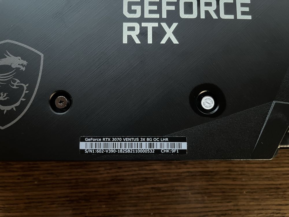 Karta graficzna MSI GeForce RTX 3070 VENTUS 3X OC 8GB GDDR6X