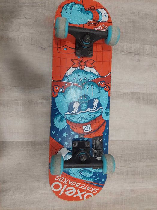 Skate oxelo blue bear