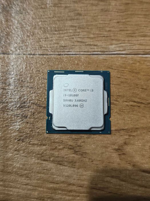 Процессор intel core i3 10100f 4 ядра 8 потоков 4.3 ГГц частота 1200