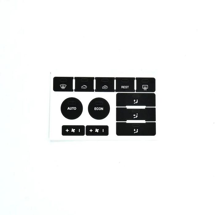 Наклейки для кнопок управления для Volkswagen Touareg 2004-2009