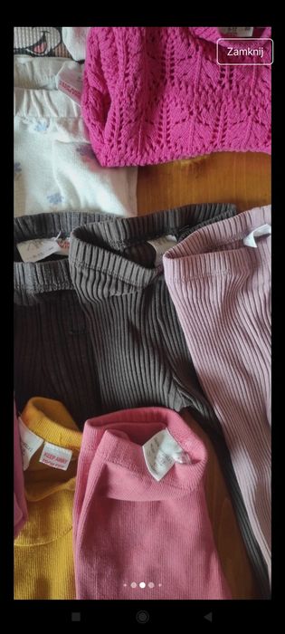 Paka ubrań Zara, Ellesse 80