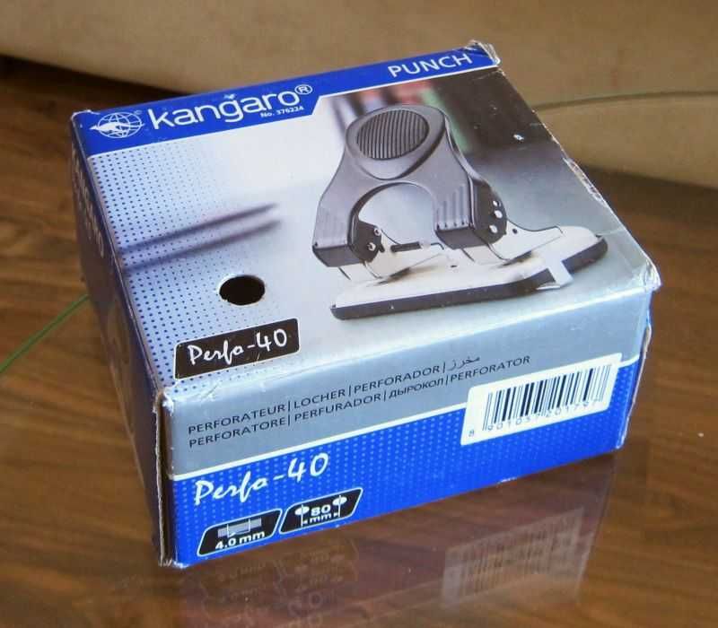 Дырокол Kangaro Perfo-40, новый (за 1/3 стоимости)