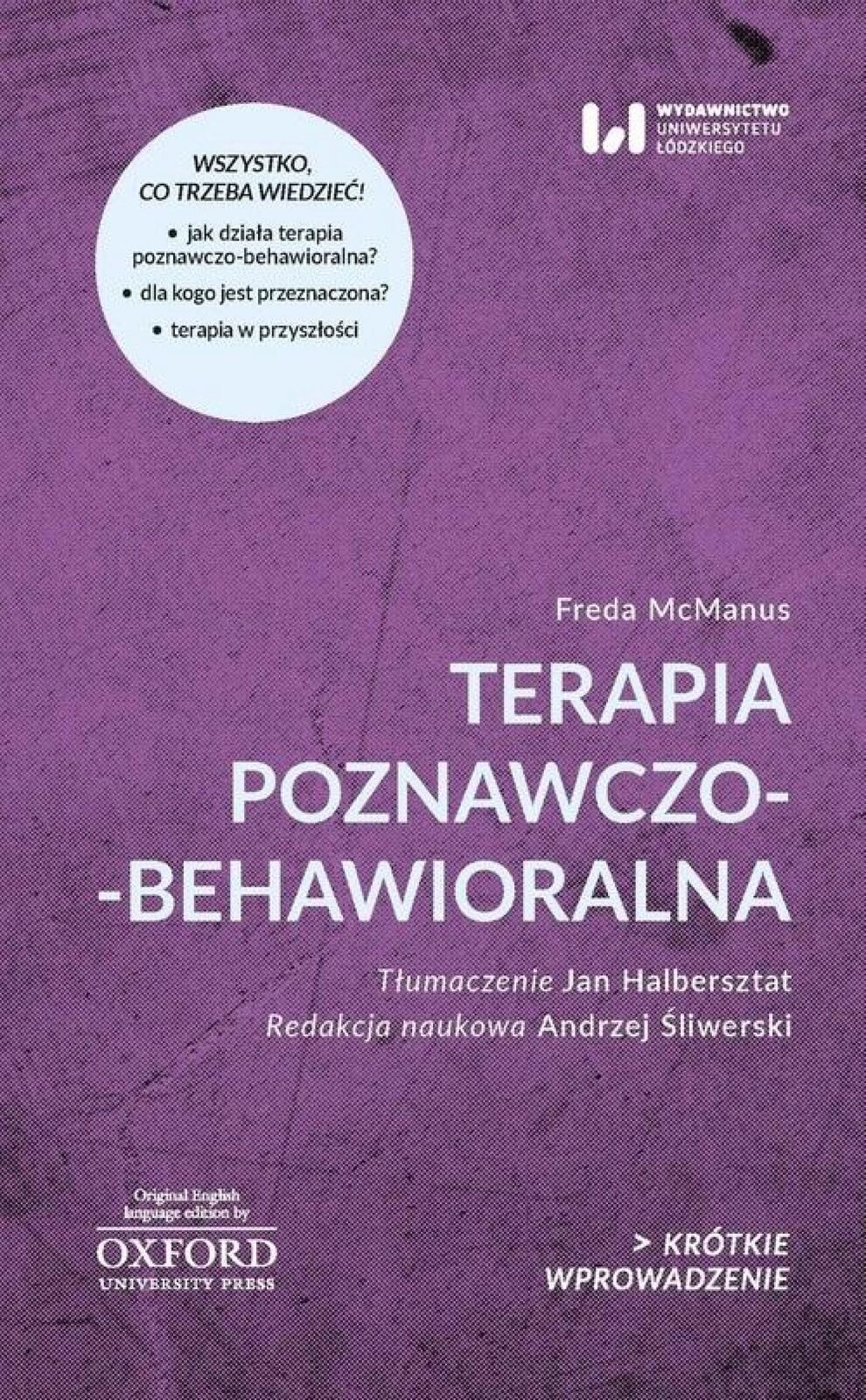 Terapia poznawczo-behawioralna Wydawnictwo Uniwersytetu Łódzkiego