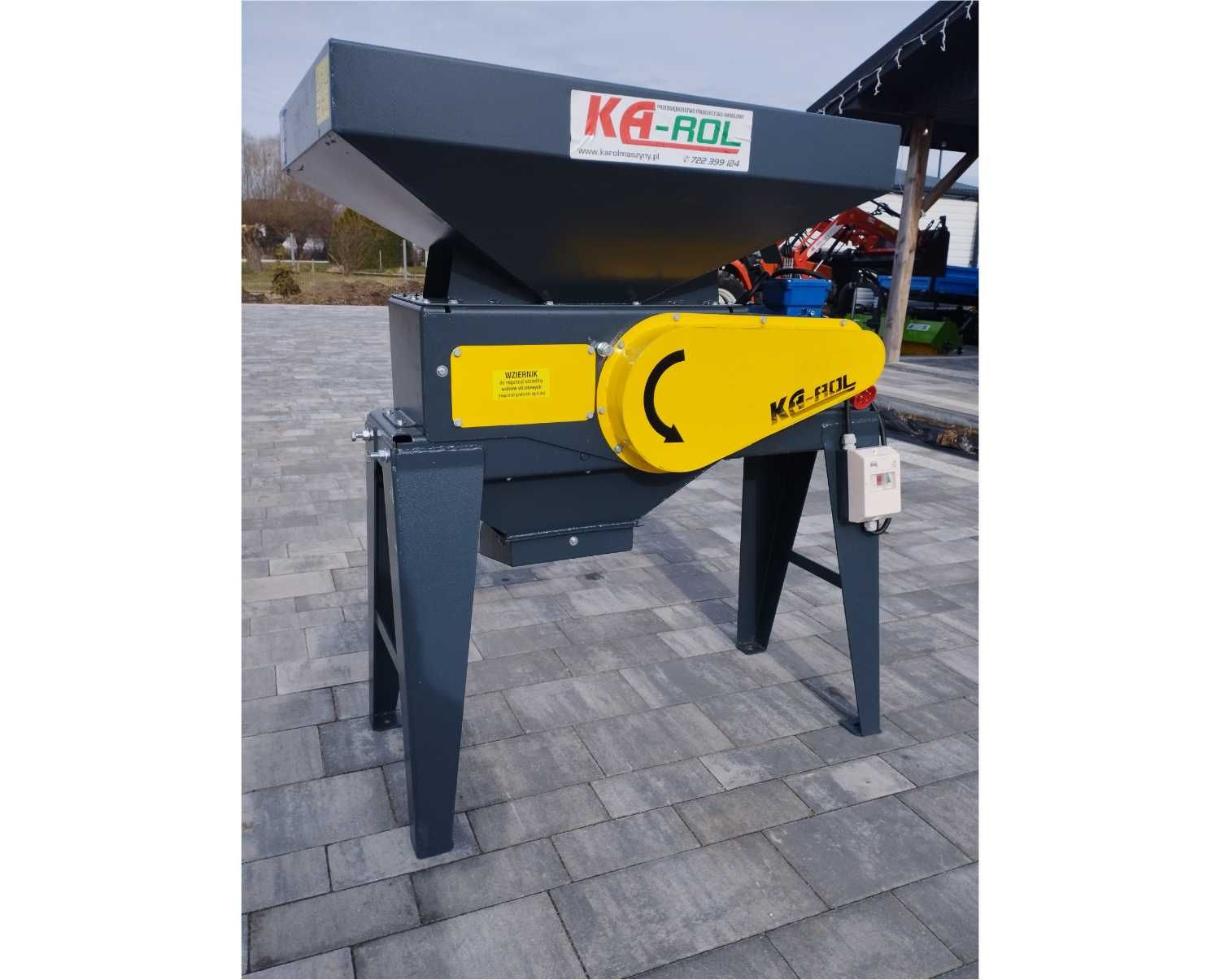 Części#walce#Silnik 3KWGniotownik  do zboża ZG 100/270 KA-ROL
