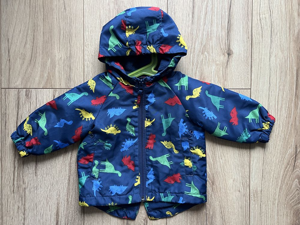 Mothercare super kurtka wiosenna chłopięca w dinozaury 62 cm!