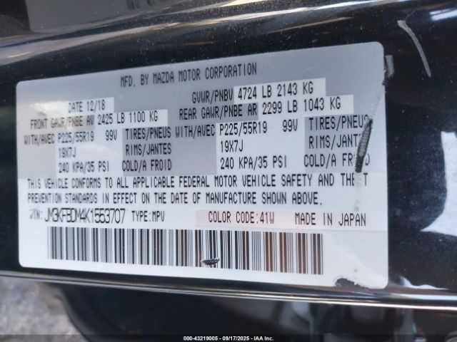 Mazda CX-5 Grand Touring 2019