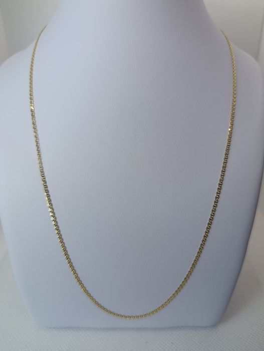 Ładny złoty łańcuszek o splocie Gucci złoto próby 585° 14k