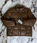 -50% L 48 Levis пуховик коричневий коричневый куртка парка зимний