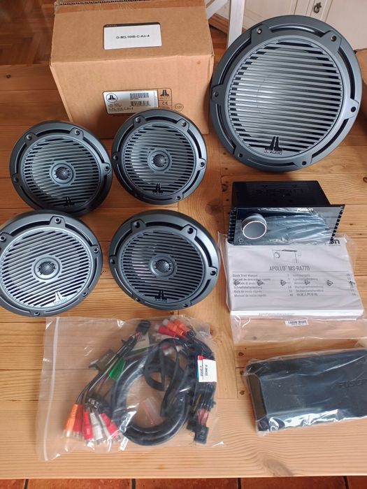 Radio Fusion Apollo MS-RA770 JL Audio do łodzi Marine
