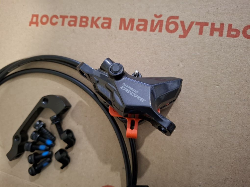 Гидравлические дисковые тормоза Shimano DEORE BR-M6100. Новые!
