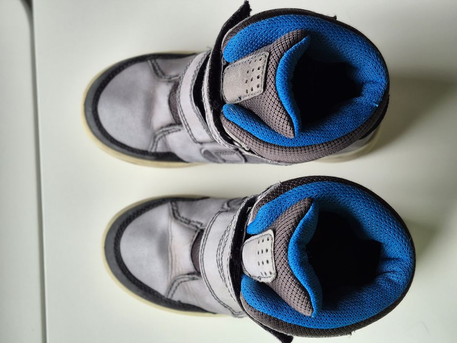 Ecco r. 30 – skórzane buty z membraną Gore-Tex, wkładka 18,5 cm
