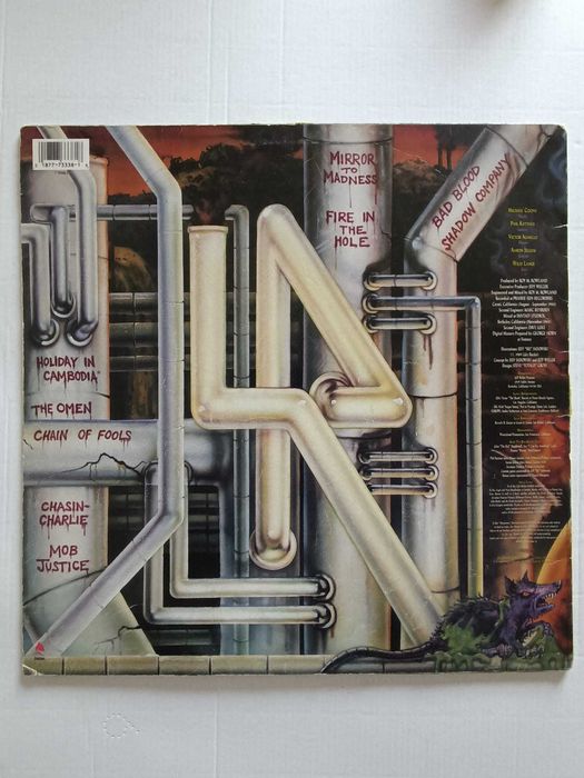 Disco de vinil de trash metal - Laaz Rockit