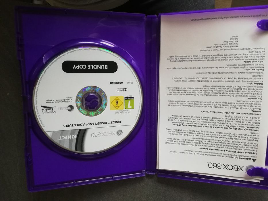 Gra Disneyland Adventures na XBOX360 KINECT