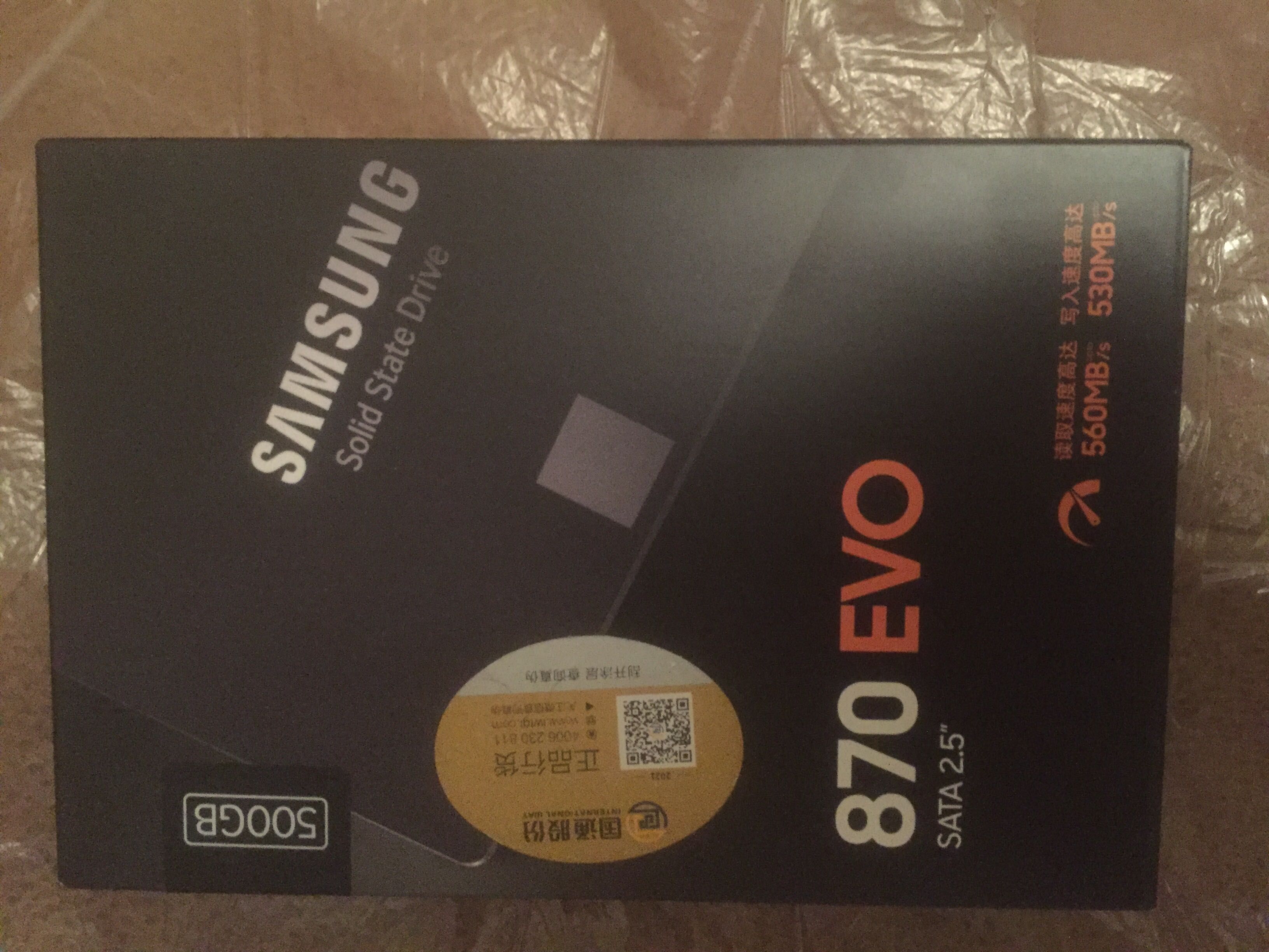 Продам SSD диск Samsung 870 Evo 500 Gb MZ-77E500B (Абсолютно новый)