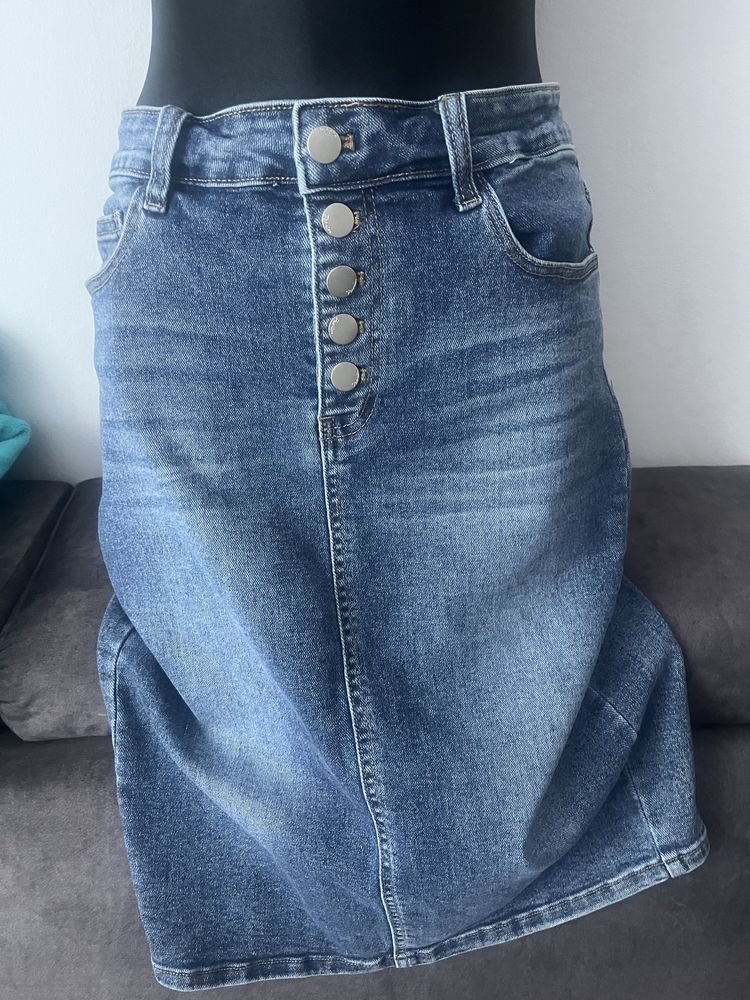 Spódnica jeansowa 2XL