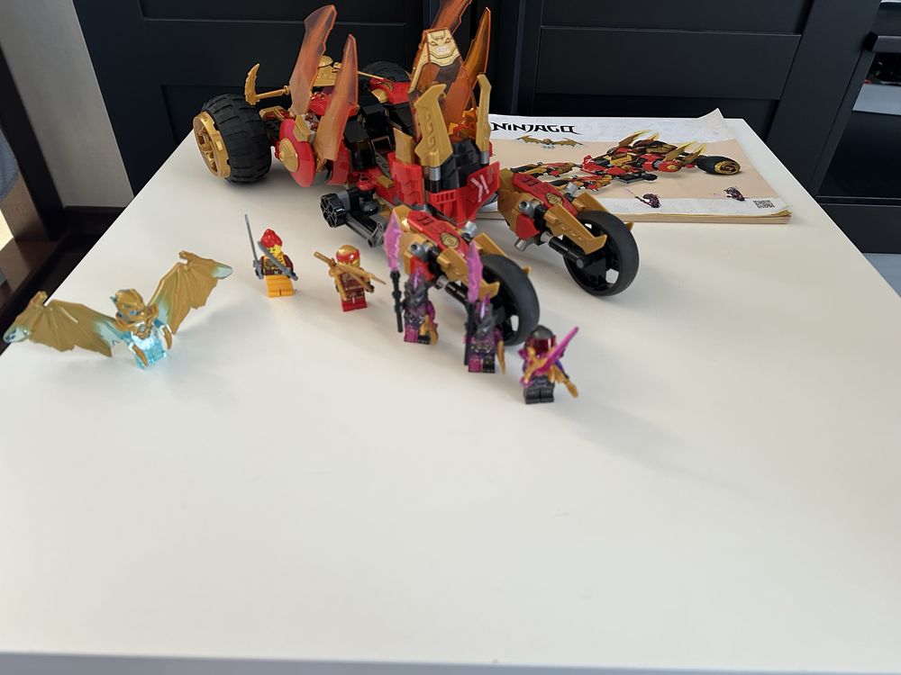 Lego Ninjago 71773 Рейдер золотого дракона Кая Лего
