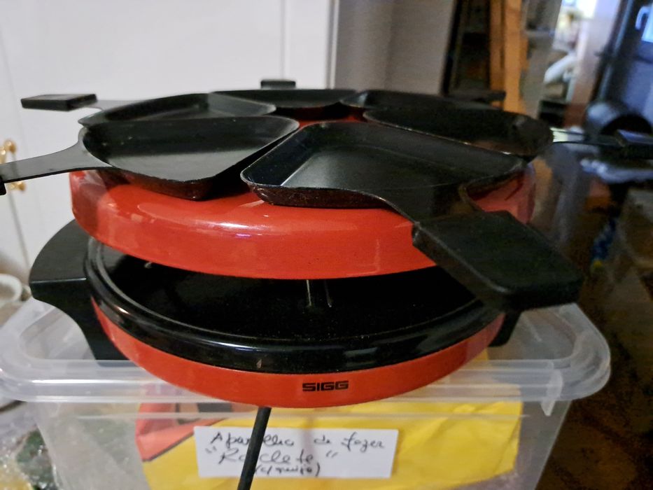 Aparelho eléctrico para raclete