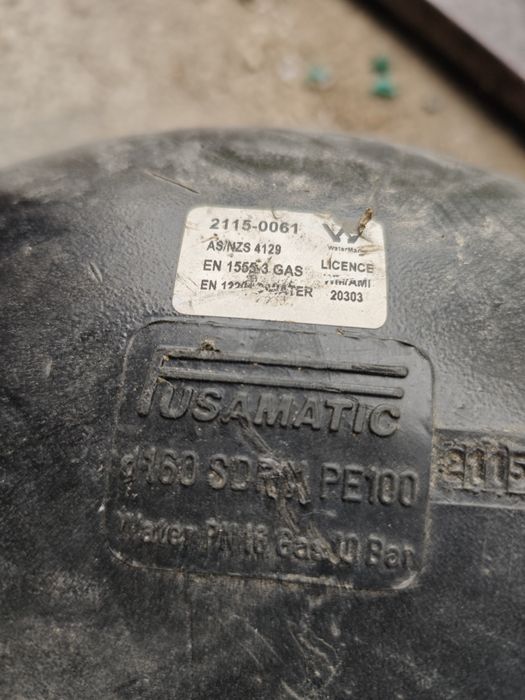 Kolano  Doczołowe 90° SDR 11 DN 160