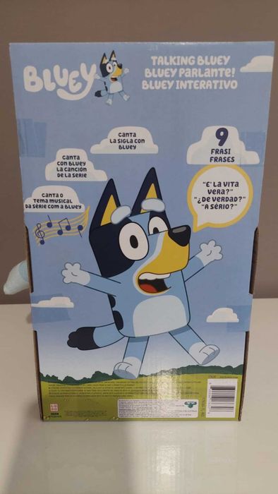 Bluey falante NOVO