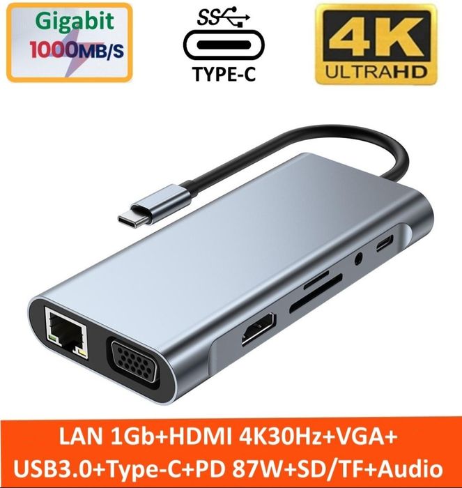 Хаб мультифункціональний USB універсальний