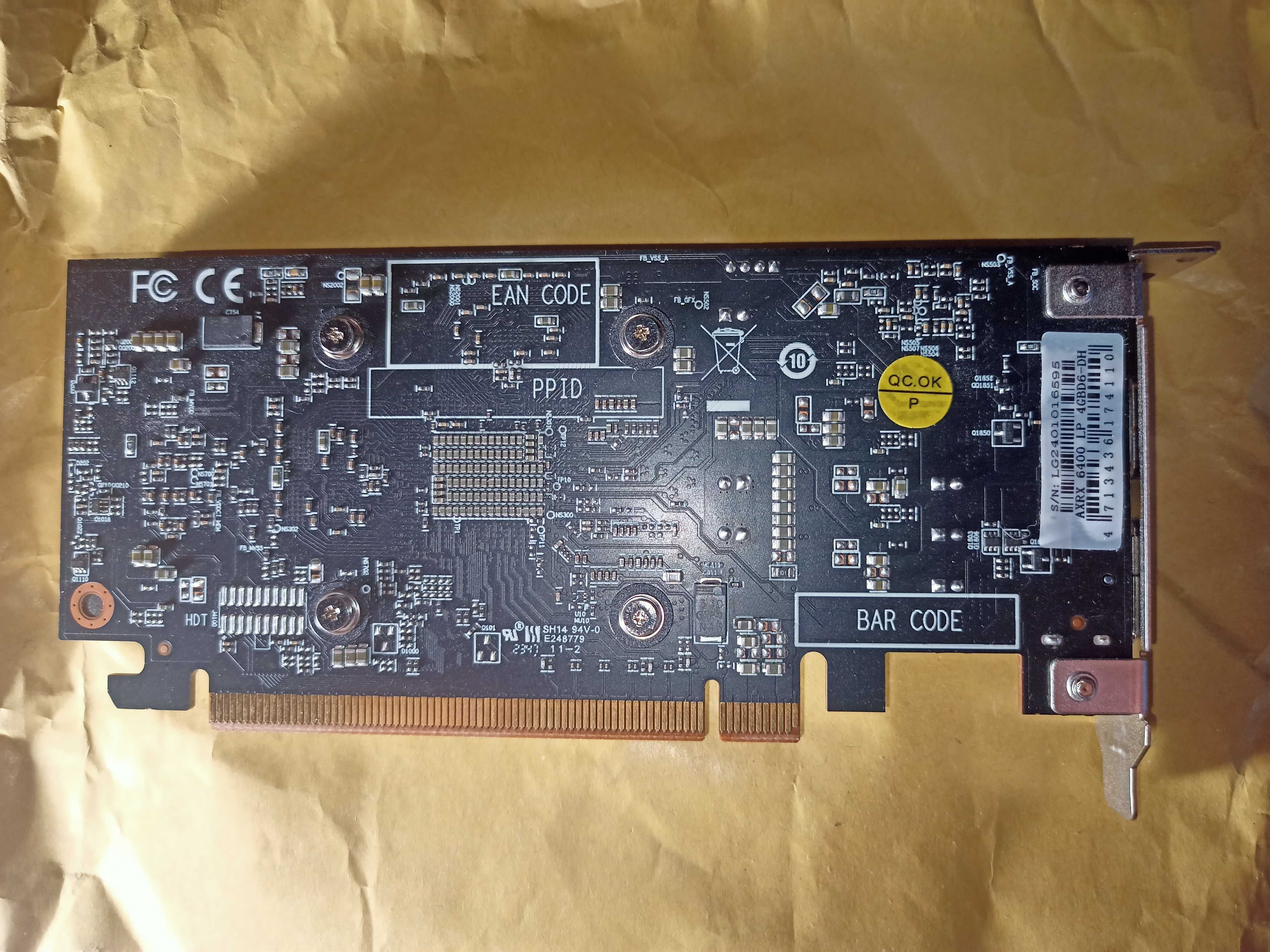 Radeon RX 6400 4Gb GDDR6 Low Profile (низькопрофільна)