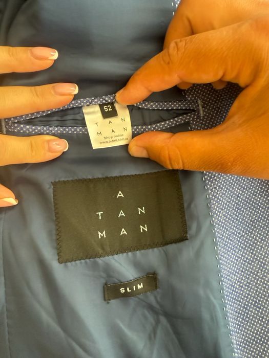 Класичний костюм (піджак + брюки) Andre Tan