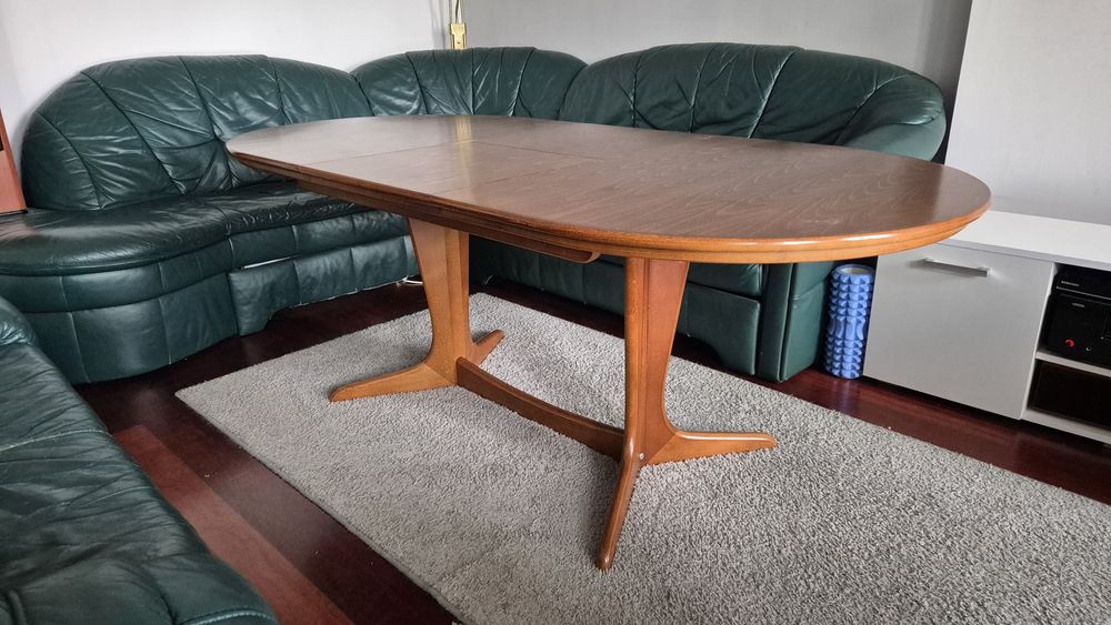 stół rozkładany buk ciemny