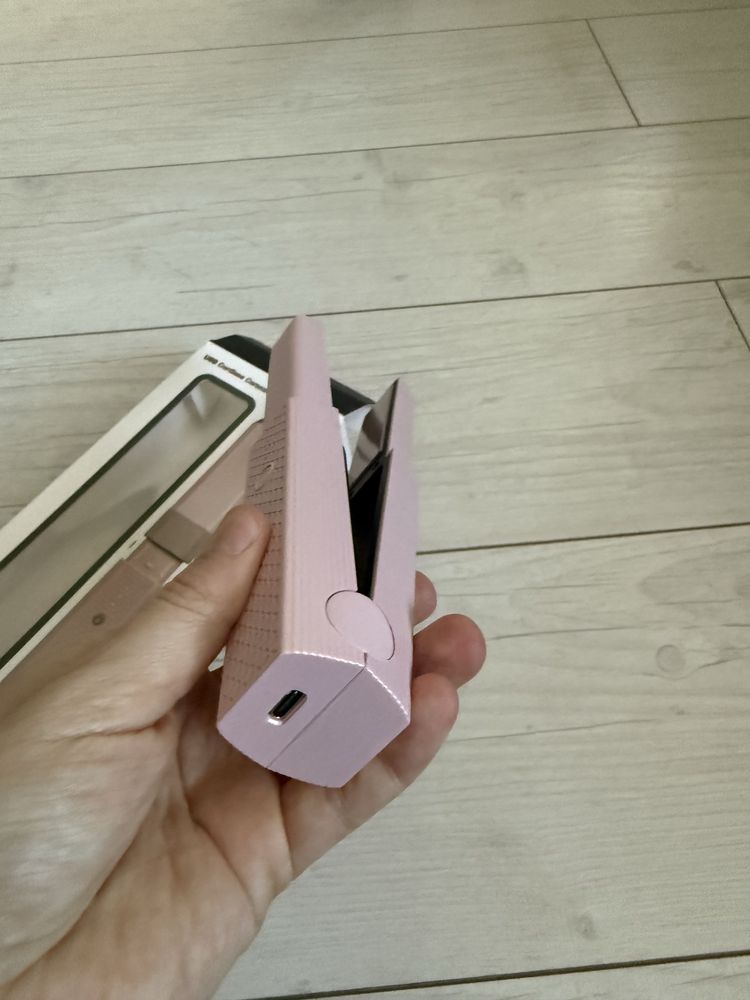 Przenośna Mini bezprzewodowa USB prostownica do włosów