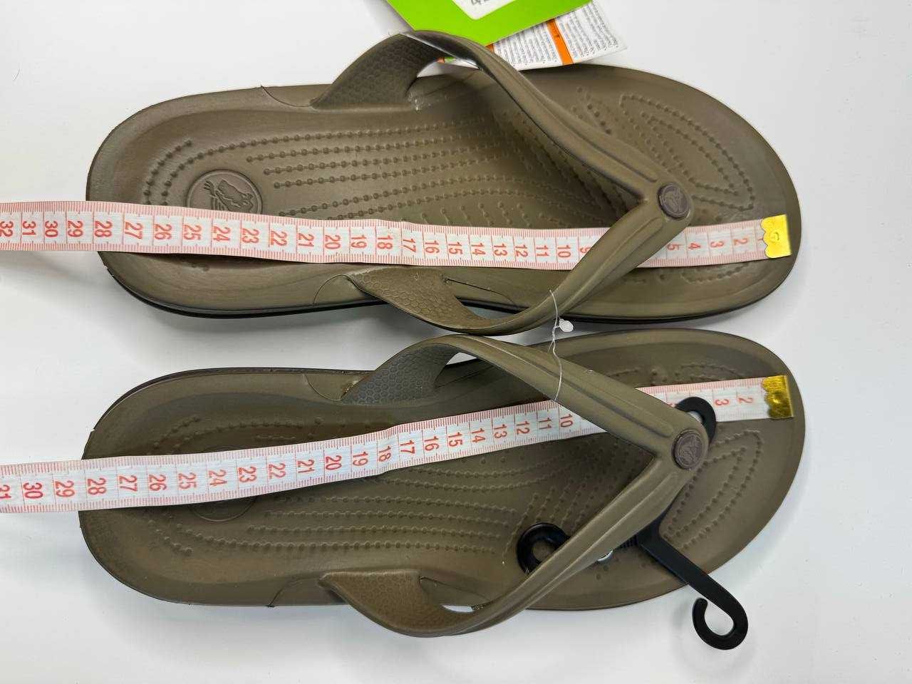 Crocs Crocband Flip walnut Крокси М4/W6 М7/W9 М9/W11 Уцінка! №10089