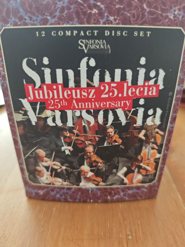 Sinfonia Varsovia, Jubileusz 25. Lecia, zestaw 12CD