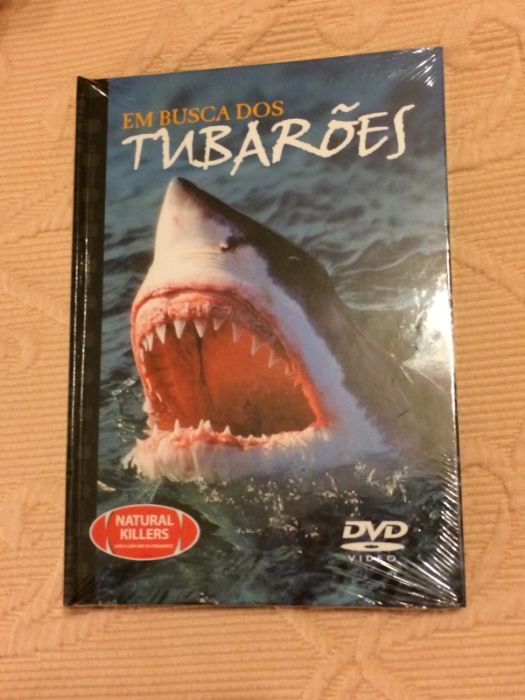 DVD - Em Busca dos Tubarões